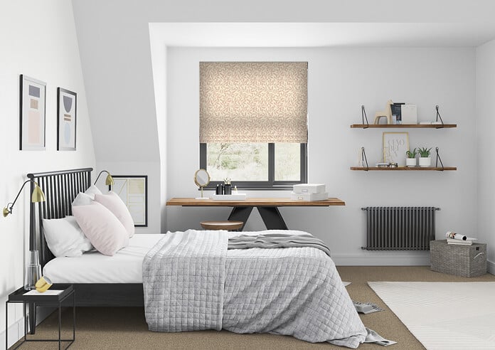 Abele, Blush - Twist&Fit Roman Blind - Image 5